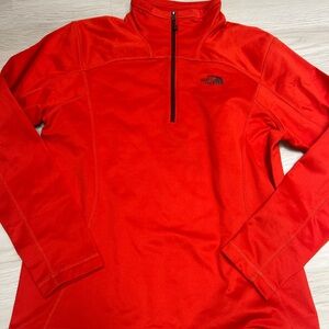 The North Face Bold Orange Fleece Pullover